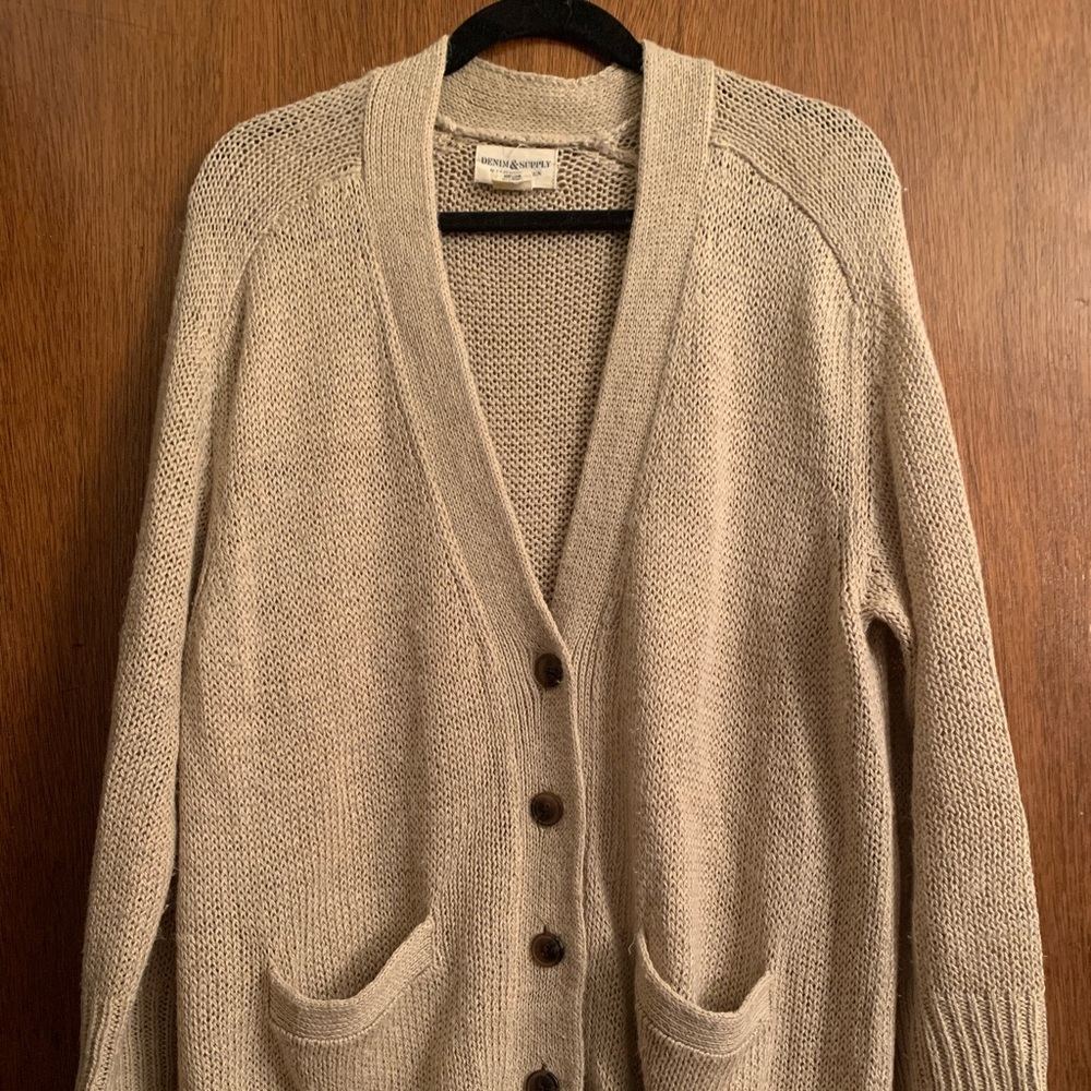 Ralph Lauren long knit cardigan